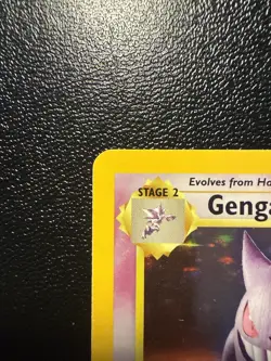 Pokemon Gengar Holo 5/62 Fossil Set 1999 – Vintage WOTC – LP - Image 2