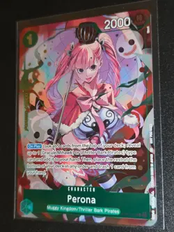 Perona OP09-034 EB03 Alt Art Heroines Dash Pack One Piece TCG English - Image 1