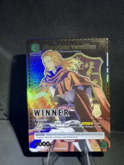 Union Arena Winner Card Fuegoleon Vermillion R UEPR/BCV-1-039 English - Image 1