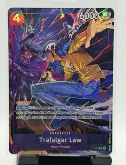 One Piece Promotion Cards #P-093 Trafalgar Law (Illustration Box Vol.6) NM/M - Image 1