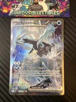 Pokemon TCG Kyurem EX Card 165/086 Sir Scarlet Violet Black Bolt Pack Fresh NM - Image 1
