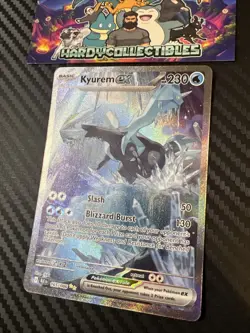 Pokemon TCG Kyurem EX Card 165/086 Sir Scarlet Violet Black Bolt Pack Fresh NM - Image 2