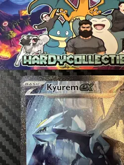 Pokemon TCG Kyurem EX Card 165/086 Sir Scarlet Violet Black Bolt Pack Fresh NM - Image 3