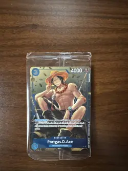 Portgas.D.Ace (Tin Pack Set Vol. 2) P-073 Foil Promotional Card SEALED! - Image 1