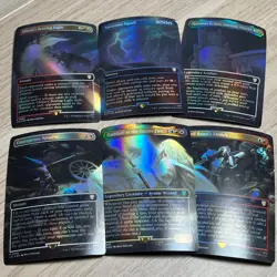 MTG Lord of the Rings Card and Art Series Foil Lot Commander etc. 36 Cards Lot - Image 2