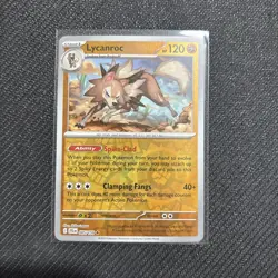 Lycanroc - 085/159 - Rare Card Reverse Holo Journey Together Pokemon - Image 1