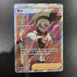 Pokemon Card Bea 180/185 Vivid Voltage Full Art Trainer Ultra Rare Near Mint - Image 1