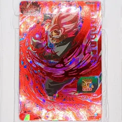 UM4-076 Goku Black Super Dragon Ball Heroes Trading Card UR Ultimate Rare NM - Image 1