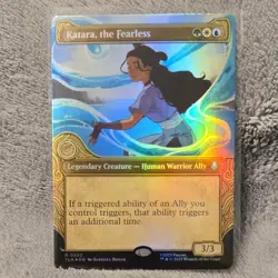 Katara, the Fearless FOIL Showcase 350 Avatar TLA MTG Rare Unplayed Mint M/NM - Image 1