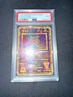 2000 POKEMON GAME MOVIE POKEMON 2000 MOVIE ANCIENT MEW PSA 9 - Image 1