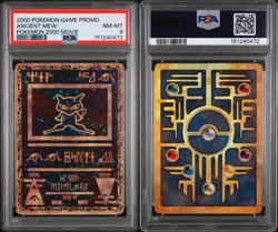 PSA 8 - 2000 POKEMON GAME PROMO - ANCIENT MEW - POKEMON 2000 MOVIE - HOLO - Image 3