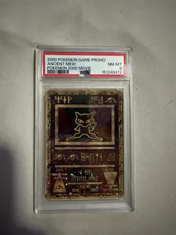 PSA 8 - 2000 POKEMON GAME PROMO - ANCIENT MEW - POKEMON 2000 MOVIE - HOLO - Image 4