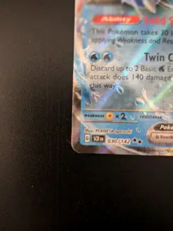 Blastoise EX 030/142 S&V Stellar Crown Holo Double Rare Pokemon Card NM/MT - Image 5