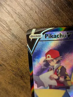 Pokemon 🗺 SWSH PIKACHU V Lost Origin Trainer Gallery #TG16 Ultra Rare Holo 🎒 - Image 4