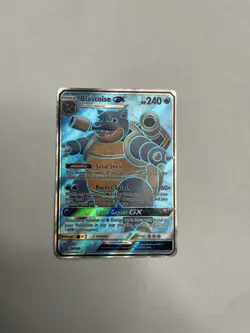 Blastoise GX SM189 Black Star Promo Holo Card Pokemon TCG - Image 1