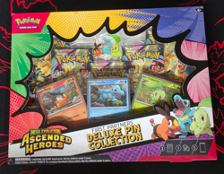Pokemon TCG Ascended Heroes First Partner Deluxe Pin Collection Box Sealed New - Image 1