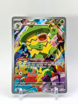 Ludicolo IR 095/094 - Pokemon Phantasmal Flames Illustration Rare Pack Fresh - Image 1