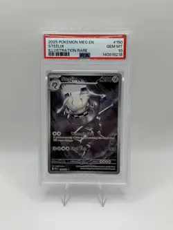 Pokemon TCG Steelix 150/132 IR PSA 10 - Image 1