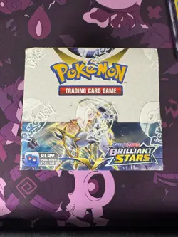 Pokemon TCG Brilliant Stars Booster Box Sealed - Image 1