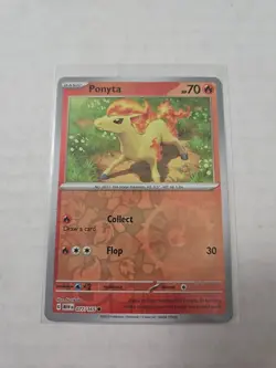 Ponyta - Reverse Holo - 077/165 Scarlet & Violet 151 - Pokemon TCG - Image 1