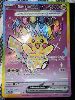 Pokemon Ascended Heroes #277/217 Pikachu ex - Image 1
