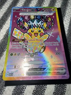 Pokemon Ascended Heroes #277/217 Pikachu ex - Image 3