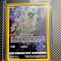 Pokemon Mew GG10/GG70 Crown Zenith Galarian Gallery Ultra Rare Holo - Image 1