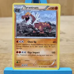 Tyrantrum 62/111 XY Furious Fists Pokemon TCG Card - Image 1