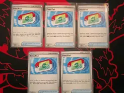 Pokemon TCG Perfect Order Poke Pad #081/088 Trainer Set Of 5 NM - Image 1