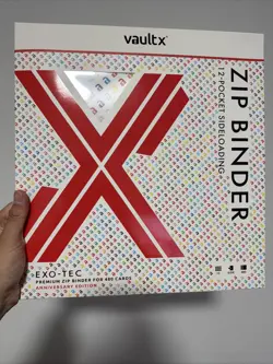 Vault X 12 Pocket Exo Tec Zip Binder Pokemon Anniversary Edition - Image 1