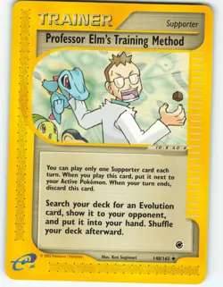 Professor Elm's Training Method - 148/165 Expedition Base Set - Pokemon TCG - Image 1