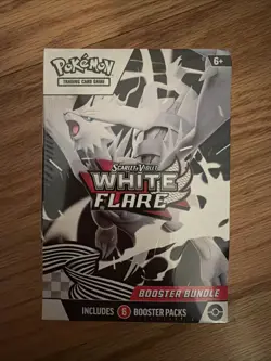 Pokemon Scarlet And Violet White Flare Booster Bundle Box Factory Sealed - Image 1