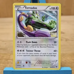 Tornadus 86/111 XY Furious Fists Pokemon TCG Card - Image 1