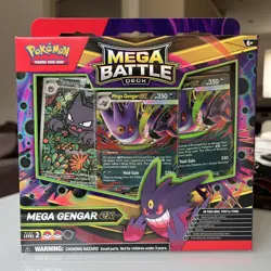 (Factory Sealed) Pokemon TCG Mega Battle Deck Mega Gengar ex Box Set Haunter - Image 1
