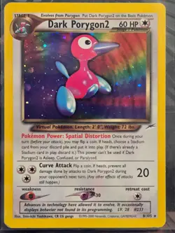 Dark Porygon2 8/105 Neo Destiny Holo Rare Pokemon Card 008/105 - Image 1