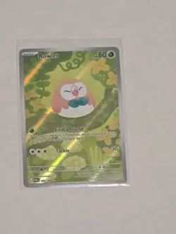 Pokemon TCG Perfect Order Rowlet Illustration Rare 090/088 - Image 1