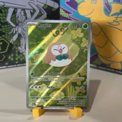 Rowlet 090/088 Illustration Rare Perfect Order Pokemon TCG - Image 1