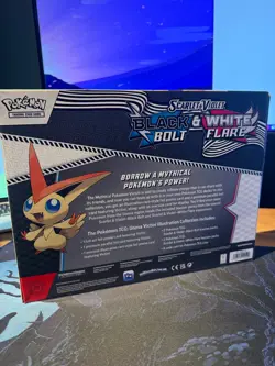 Pokemon TCG Victini Illustration Collection Box Black Bolt & White Flare sealed - Image 2