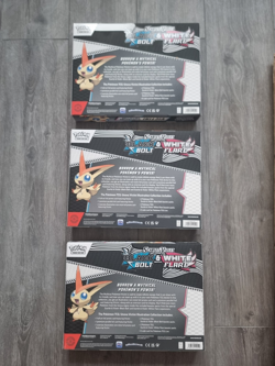 3x Pokemon TCG Victini Illustration Collection Black Bolt/White Flare New Sealed - Image 2
