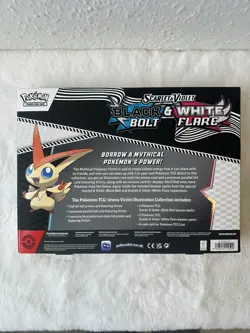 Pokemon TCG Victini Illustration Collection Black Bolt/White Flare New Sealed - Image 3