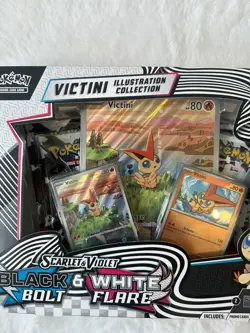 Pokemon TCG Victini Illustration Collection Black Bolt/White Flare New Sealed - Image 4