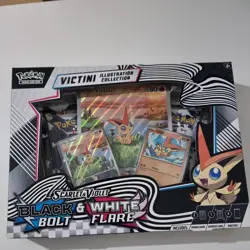 Pokemon TCG Victini Illustration Collection Black Bolt/White Flare New/Sealed - Image 1