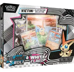 Pokemon TCG Black Bolt White Flare Unova Victini Illustration Collection Sealed - Image 1