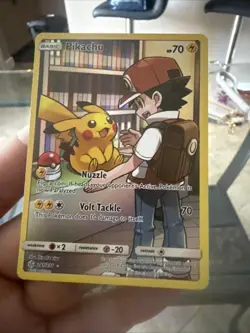 Pokemon Pikachu TCG Sun & Moon Cosmic Eclipse Card 241/236 Secret Rare Holo Nm/M - Image 1