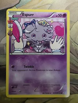 Pokemon Espurr RC14/RC32 Generations: Radiant Collection Regular Card AA59 - Image 1