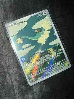 Pokemon Drampa Illustration Rare 184/162 SV05 Temporal Forces Full Art Holo Card - Image 1
