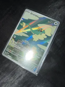 Pokemon Drampa Illustration Rare 184/162 SV05 Temporal Forces Full Art Holo Card - Image 4
