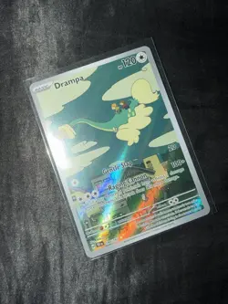 Pokemon Drampa Illustration Rare 184/162 SV05 Temporal Forces Full Art Holo Card - Image 5