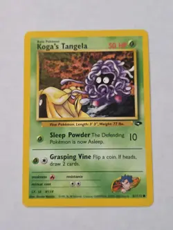Koga's Tangela 81/132 Gym Challenge Regular - Pokemon Card - Image 1