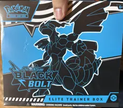 Pokemon Scarlet & Violet Black Bolt Elite Trainer Box Booster Promo Card - Image 1